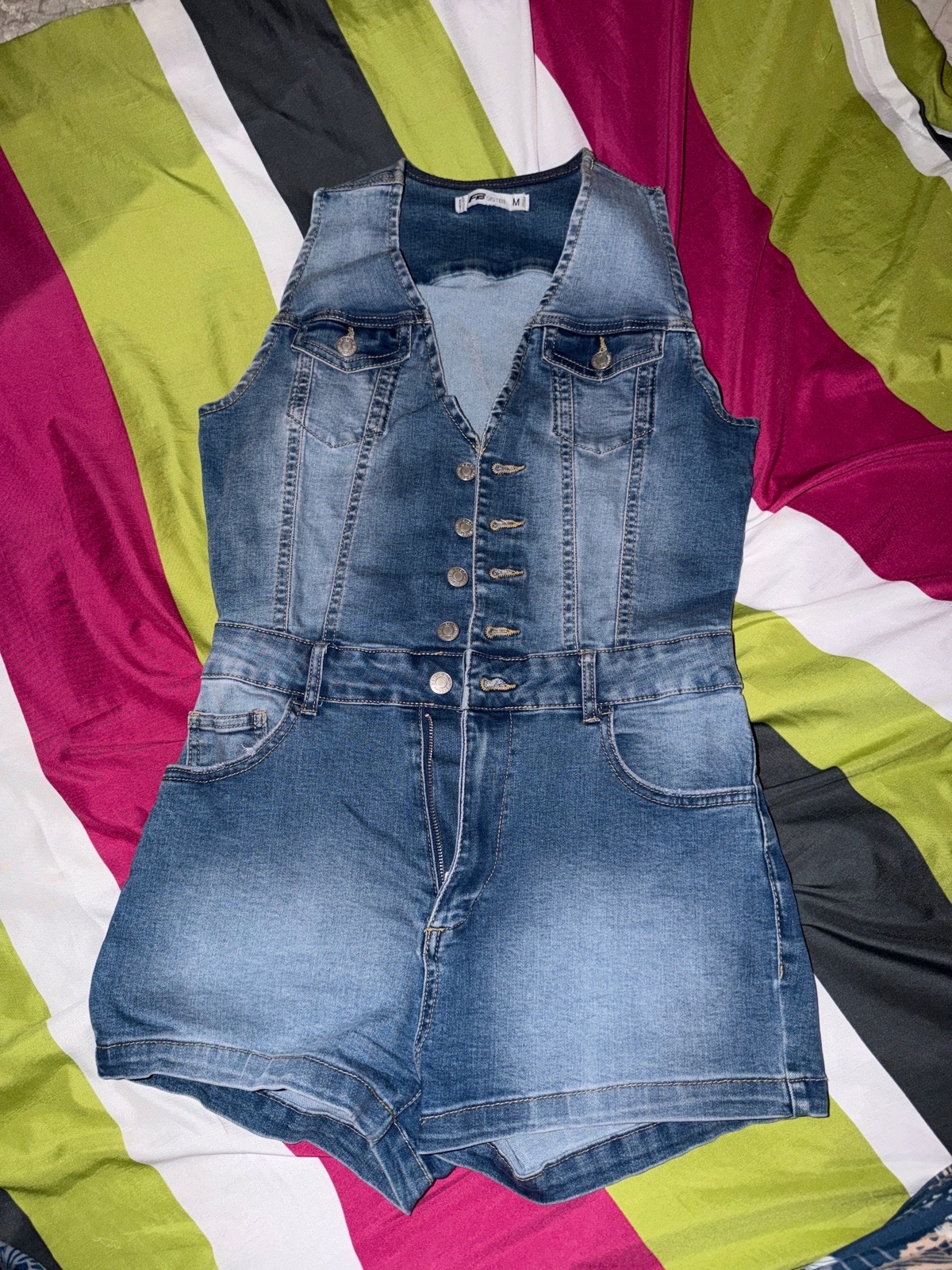 Combi jean taill m 