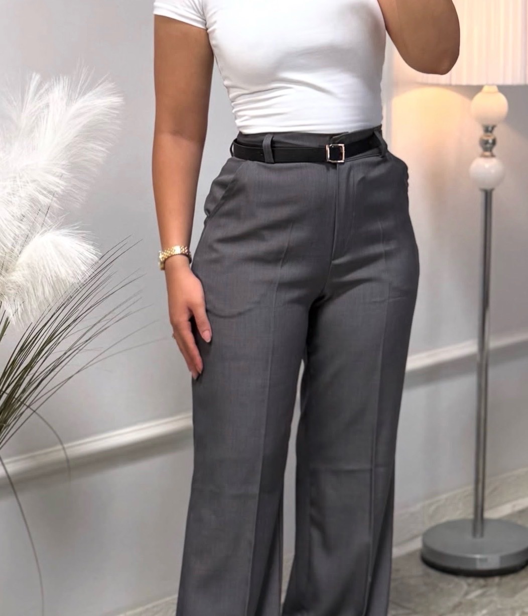 Pantalon avec ceinture