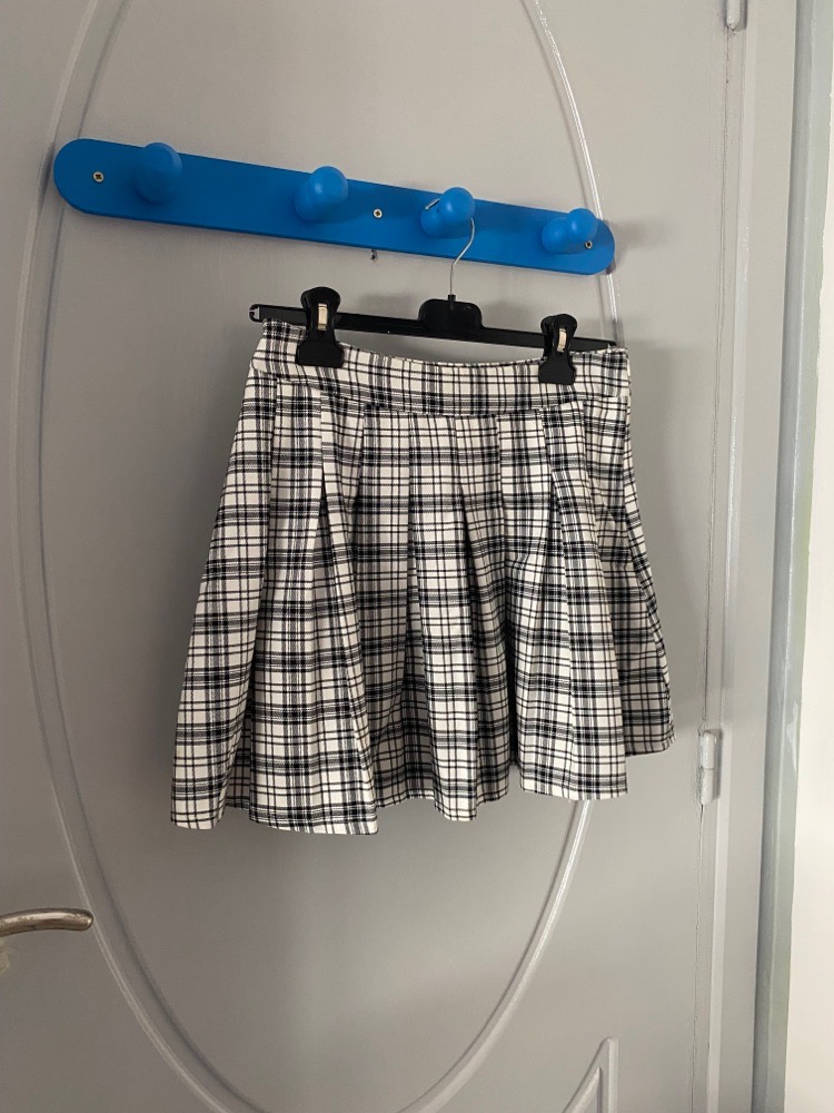 Plaid skirt / mini jupe 