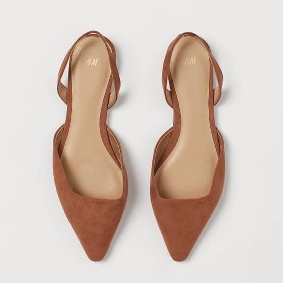 🤎 H&M Slingback Flats – Taille 40🤎