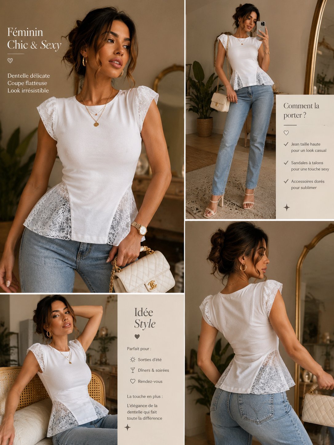 🤍 Haut KAOS – Made in Italy 🇮🇹