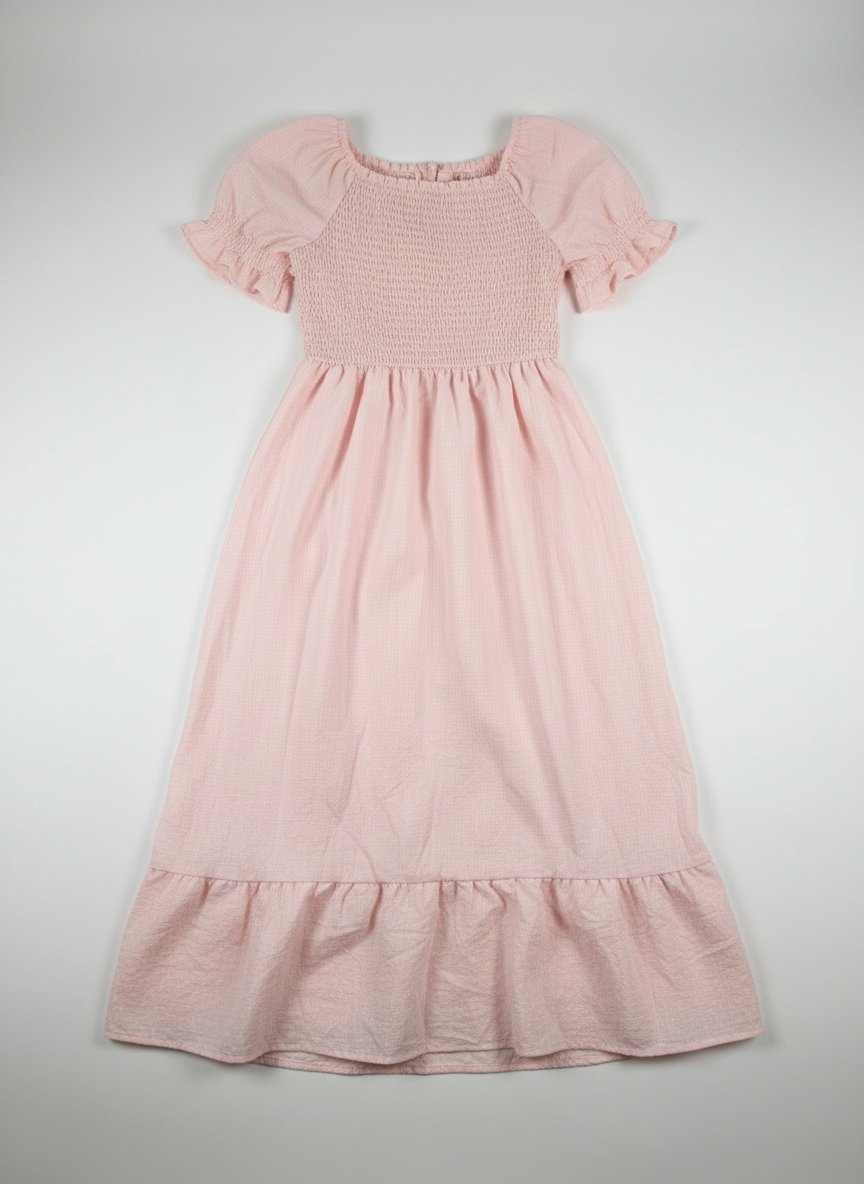 Robe couleur rose bébé