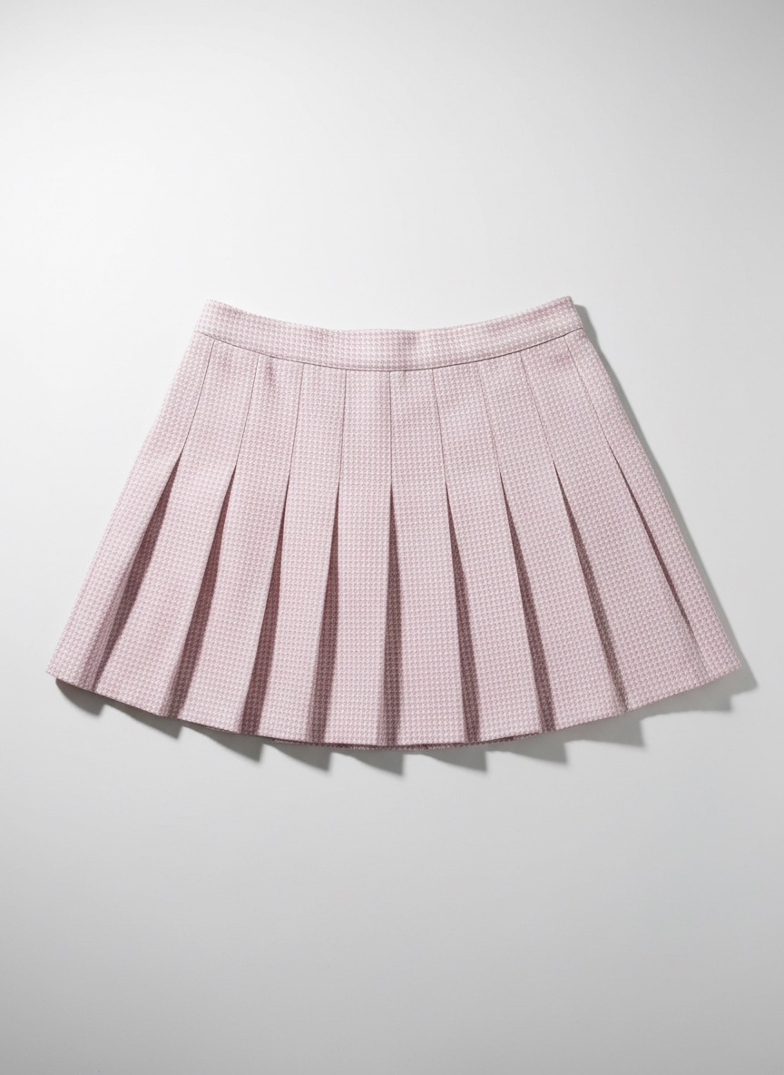 Jupe rose pllier 