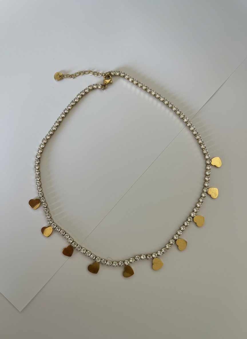 Collier  argenté inoxydable neuf