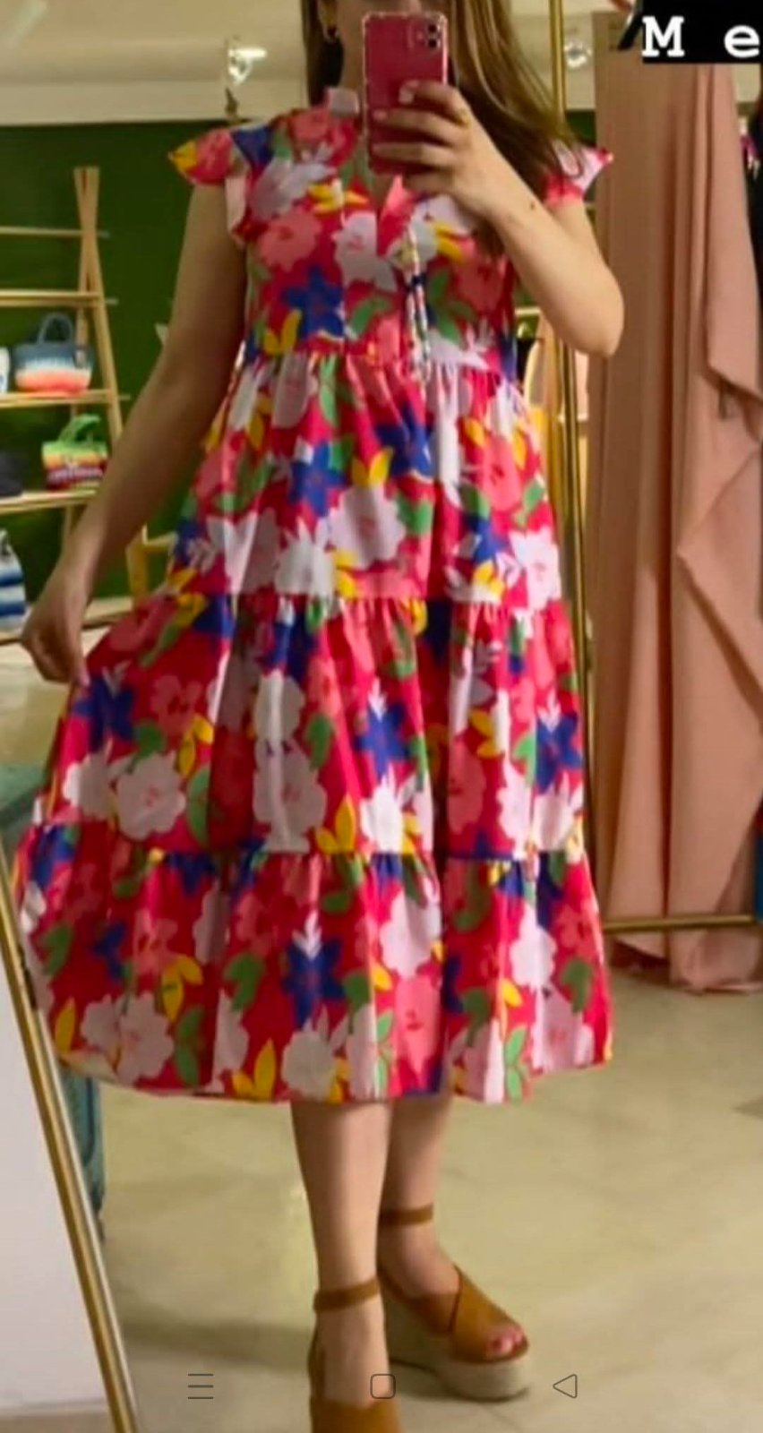 Robe fleurie