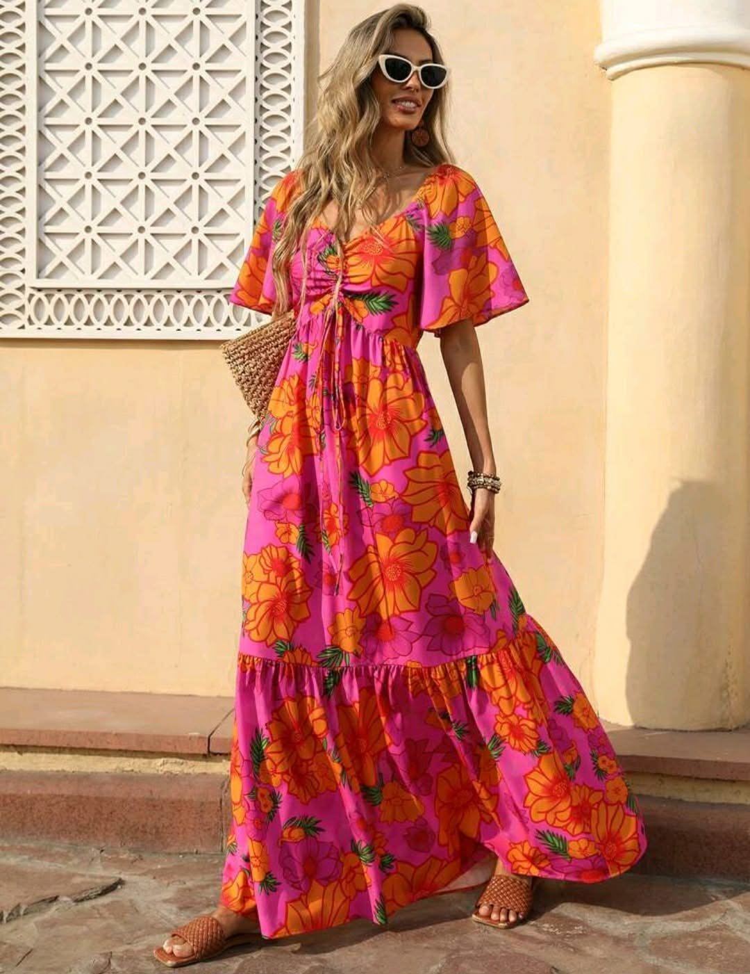 Robe fleurie 
