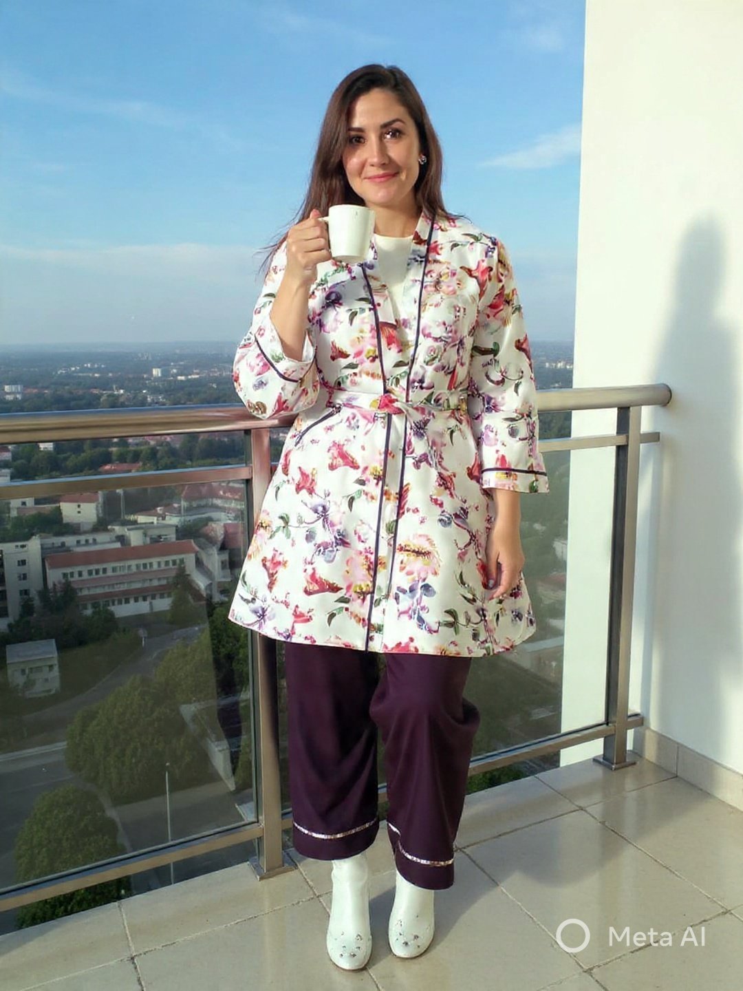​🌸 Kimono Floral Signature – Élégance Artisanale & Finitions Main
