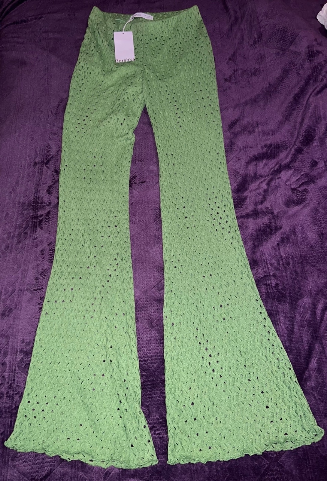 Pantalon vert bershka