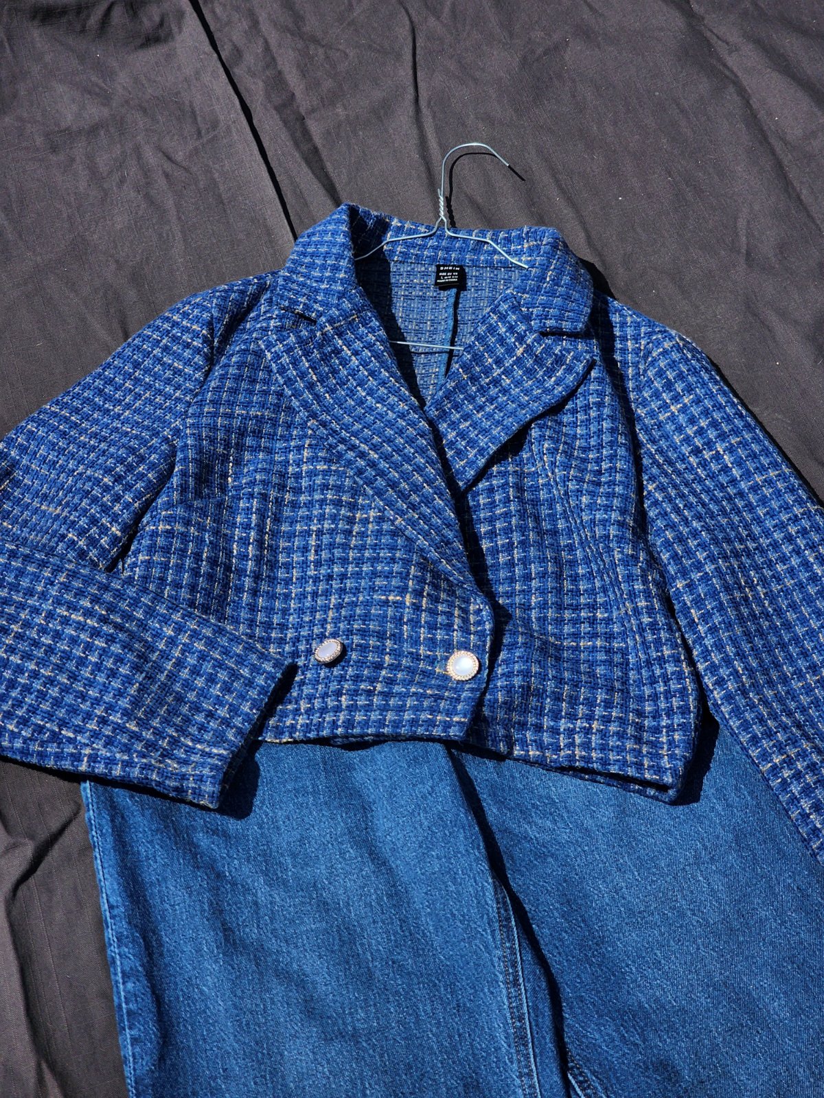 Crop blazer 