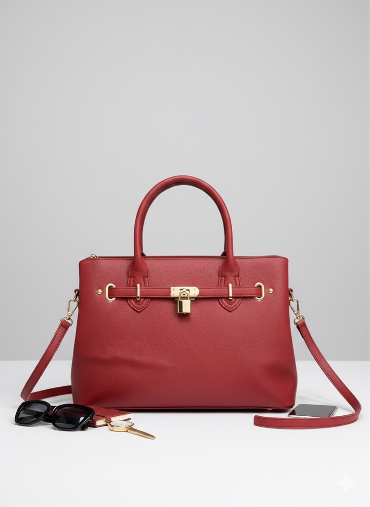 L'élégance à votre portée : Sac à main Rouge Passion 🌹