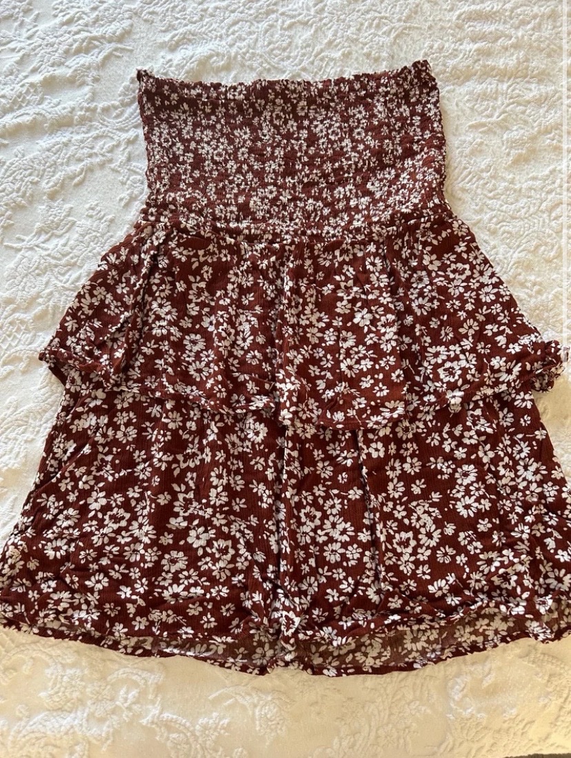 Robe bussier Stradivarius à volants