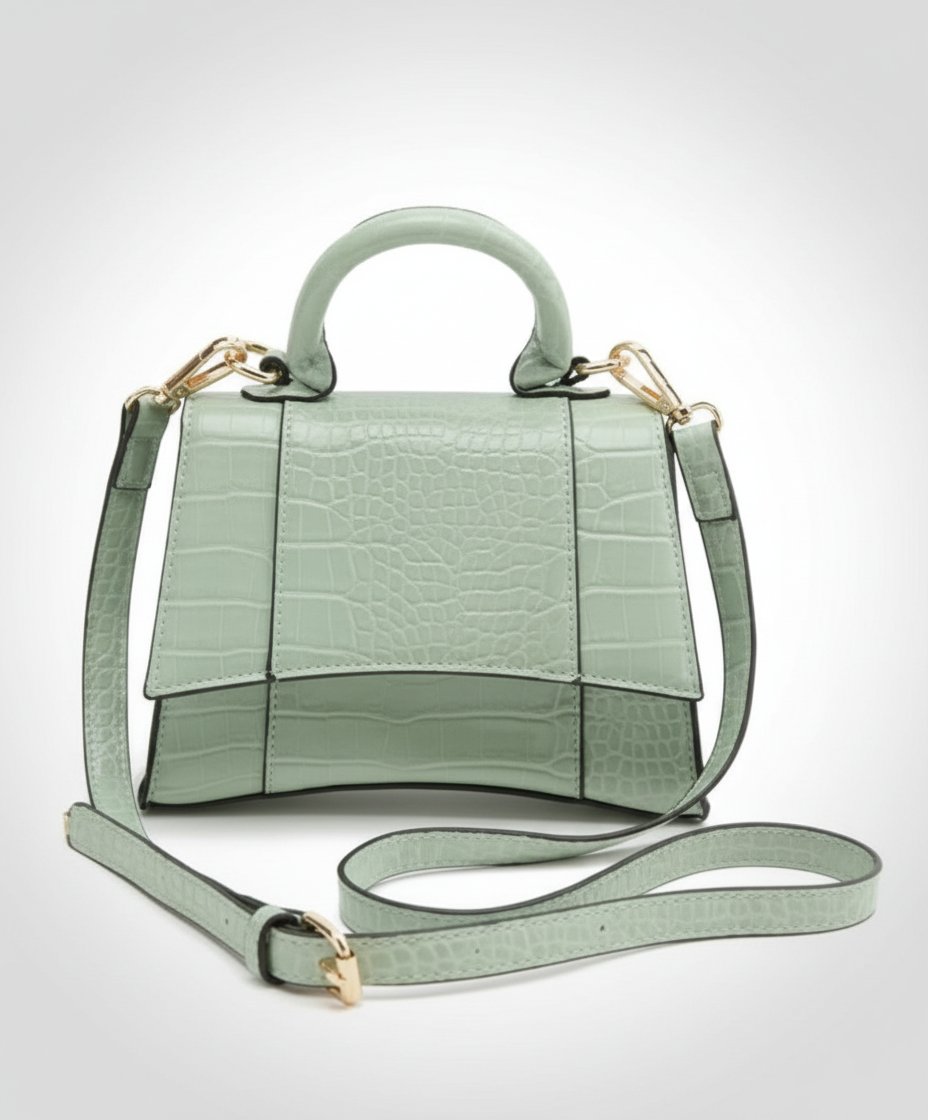 Sac à bandouliere ardene croco neuf