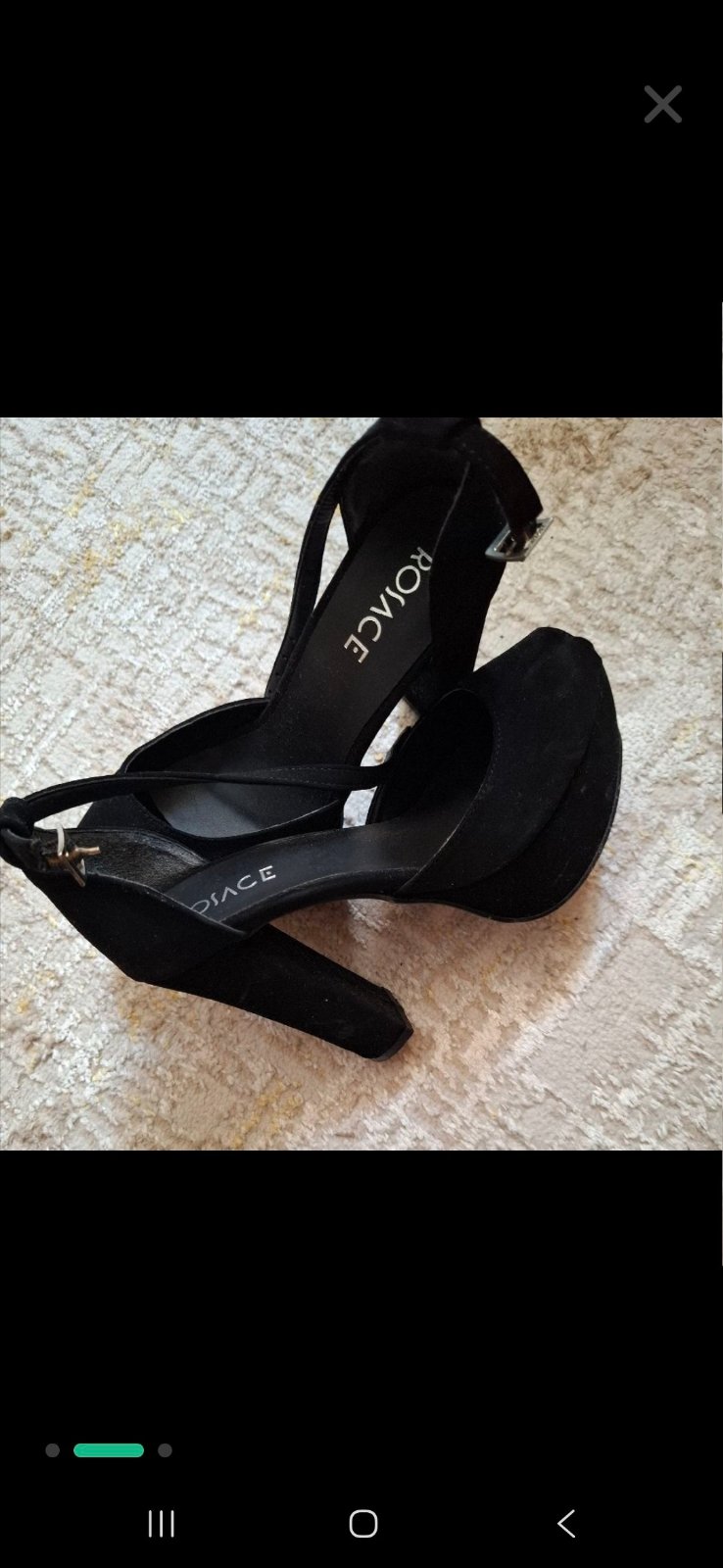 Talon en daim de la marque rosace 