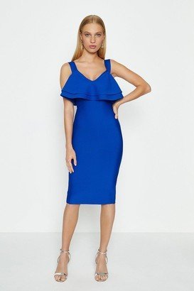 Robe de couleur bleue electrique