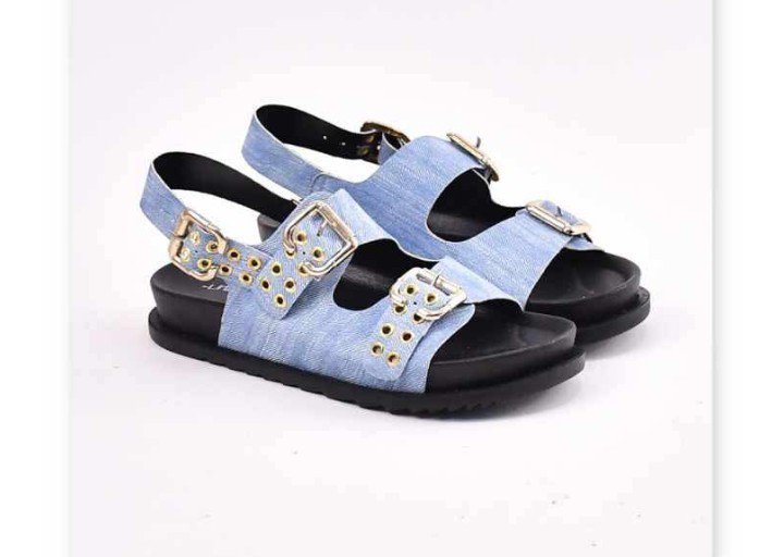 Sandales bleu jean