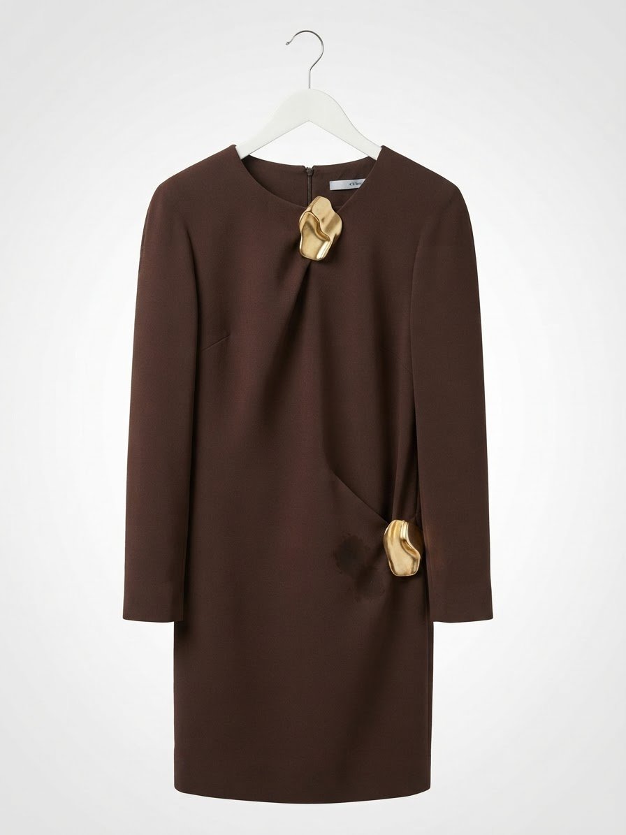 Robe hiver marron taille 44