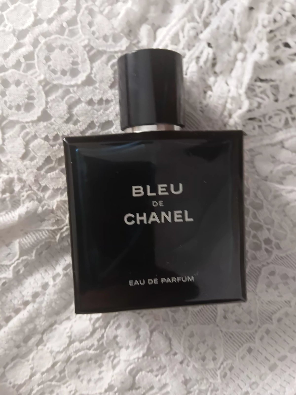 Flacon vide eau de parfum bleu de chanel homme