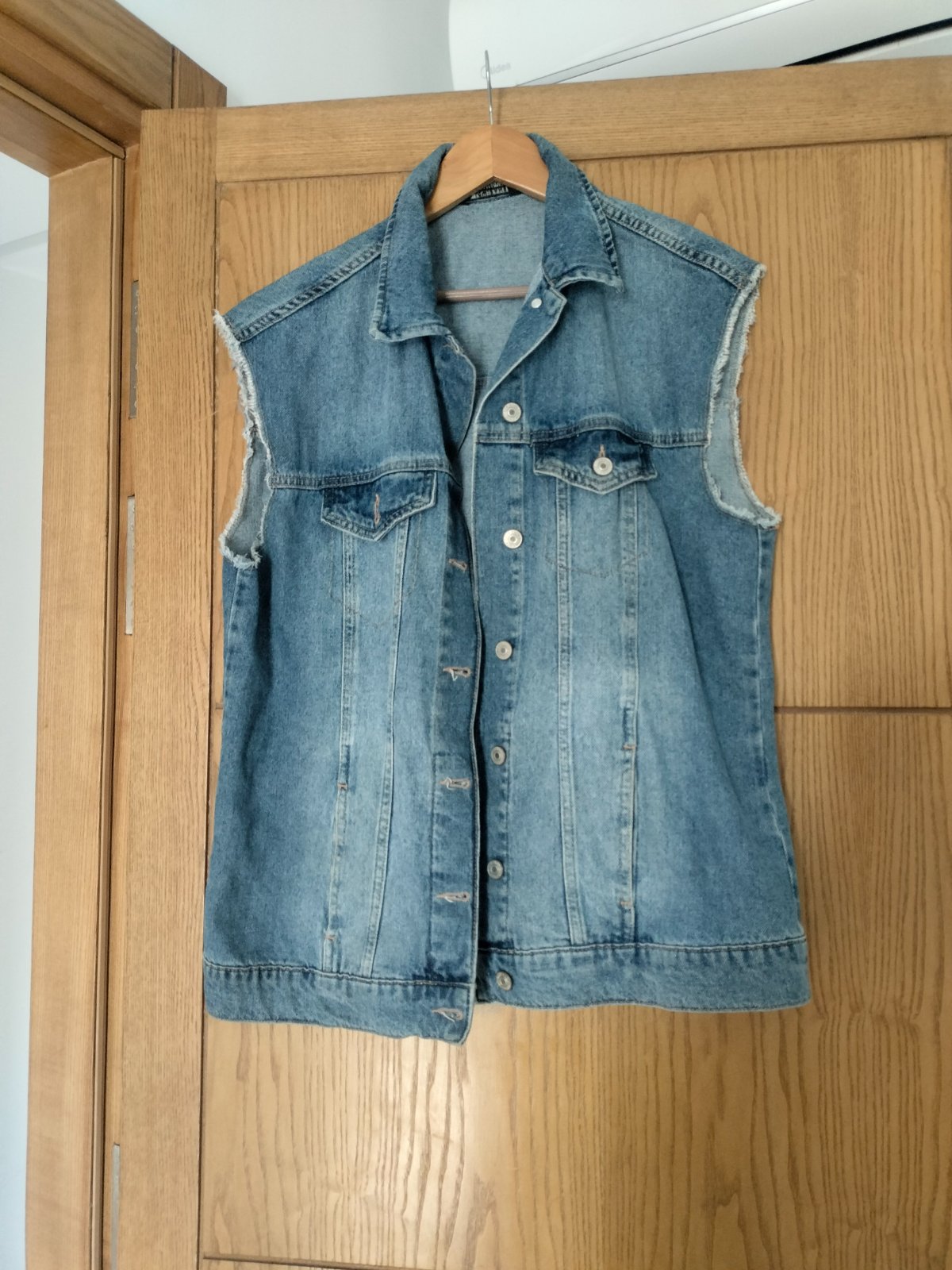 Veste en jeans sans manches 