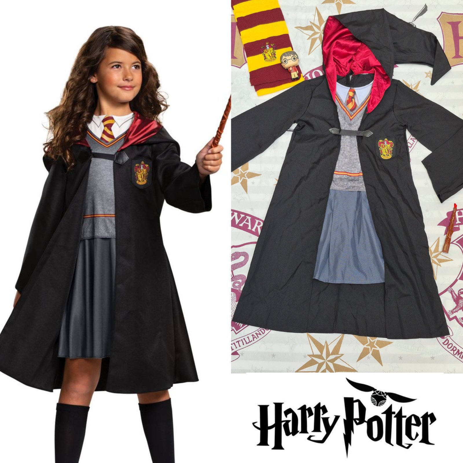 Robe harry potter pour fille ❤️⚡️