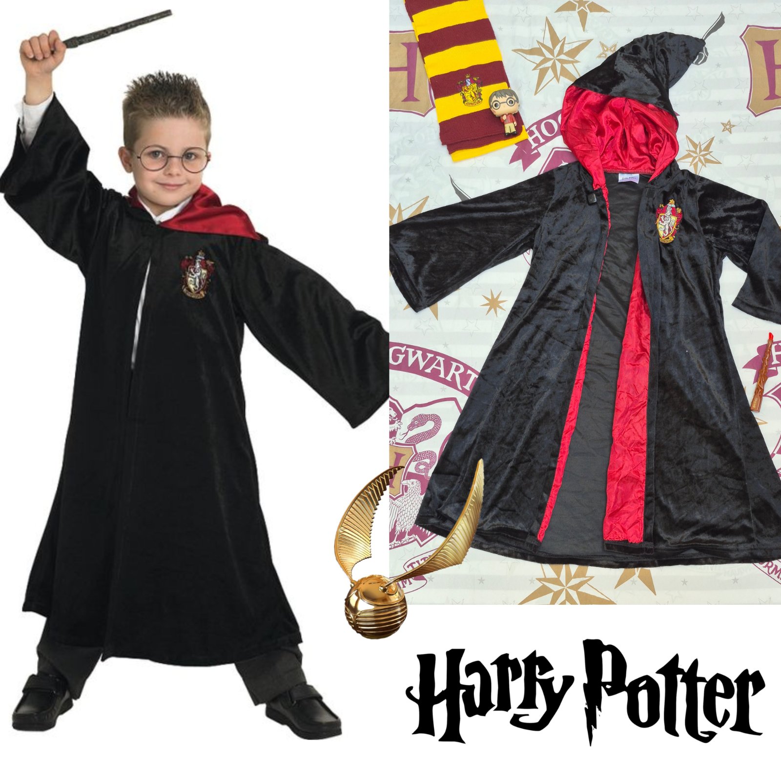Promo 10%🎉Robe harry potter pour enfant ❤️⚡️