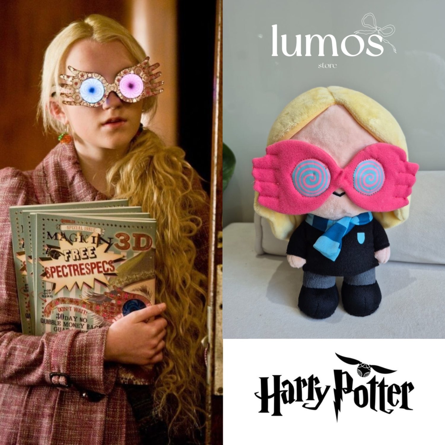 Peluche luna lovegood ❤️ from Harry Potter 