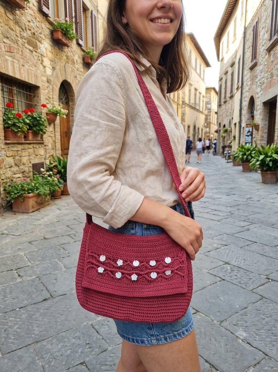 Sac vintage crochet 