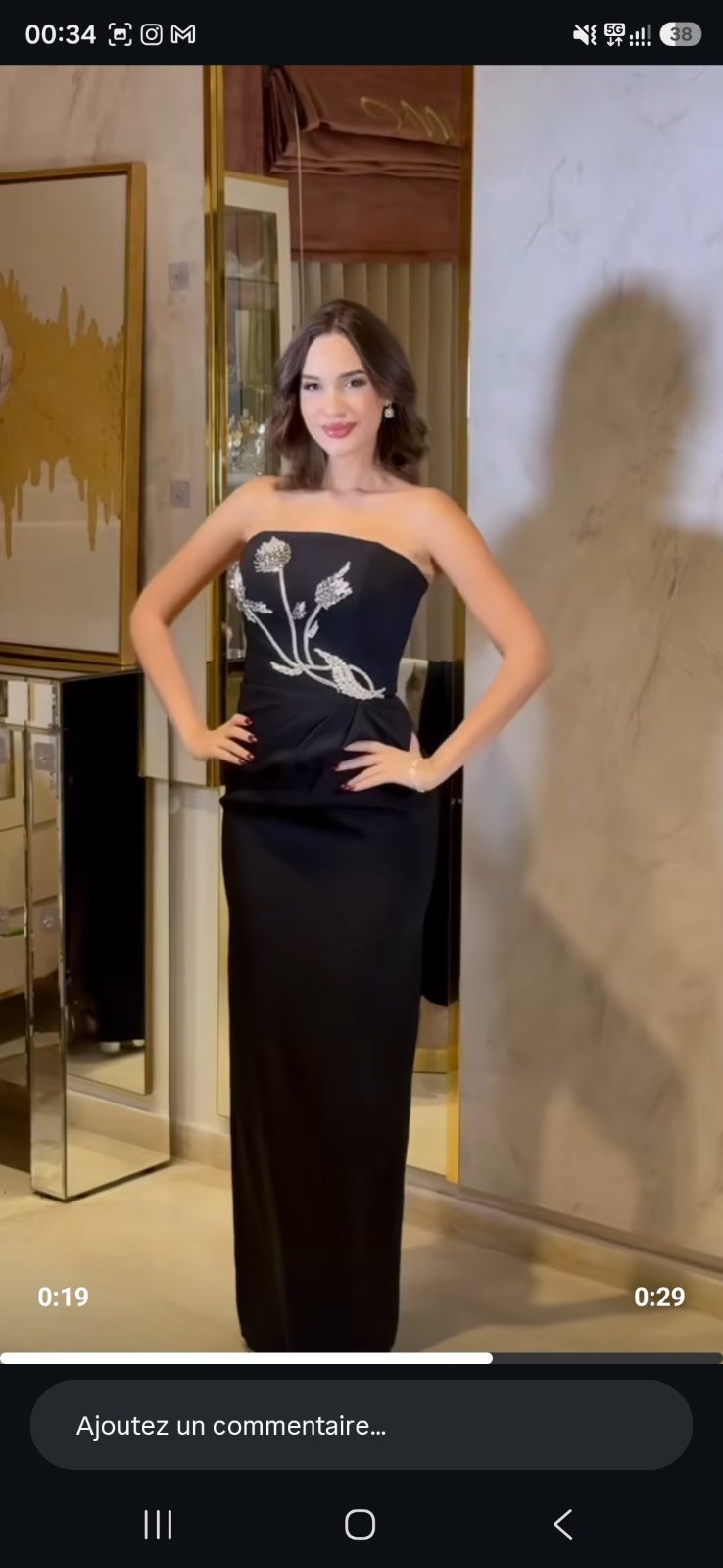 Robe chez mahlek store
