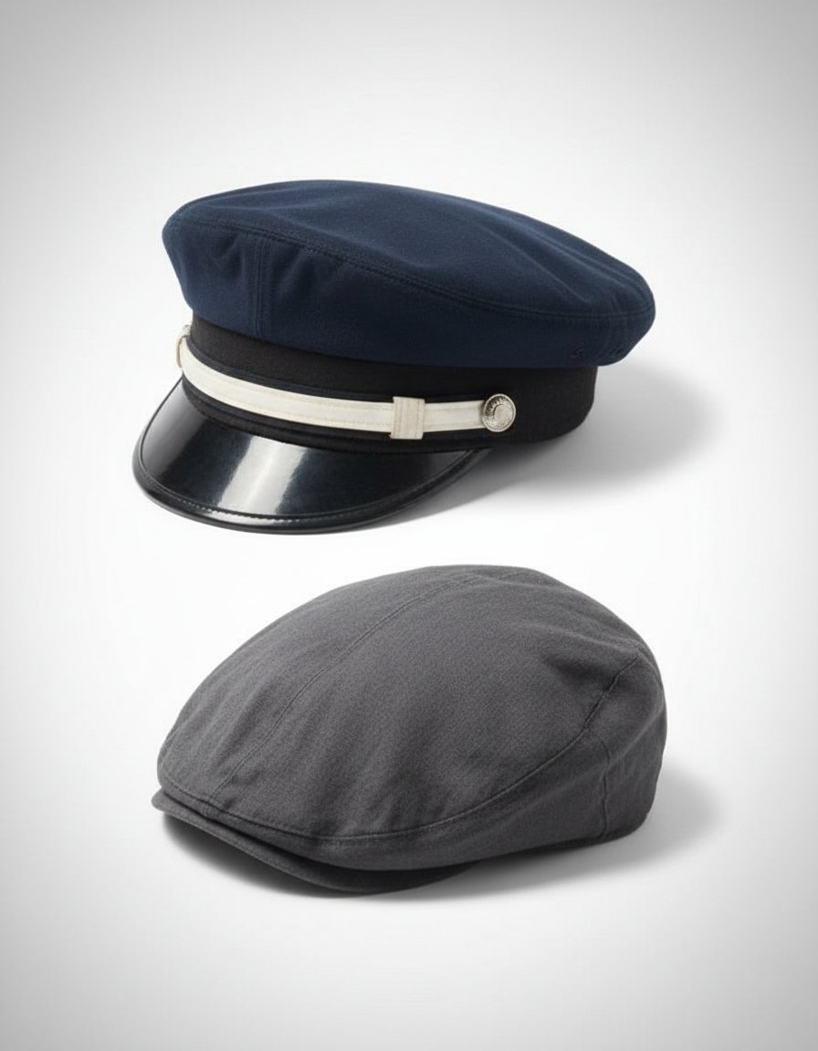2 chapeaux hommes hivernaux 