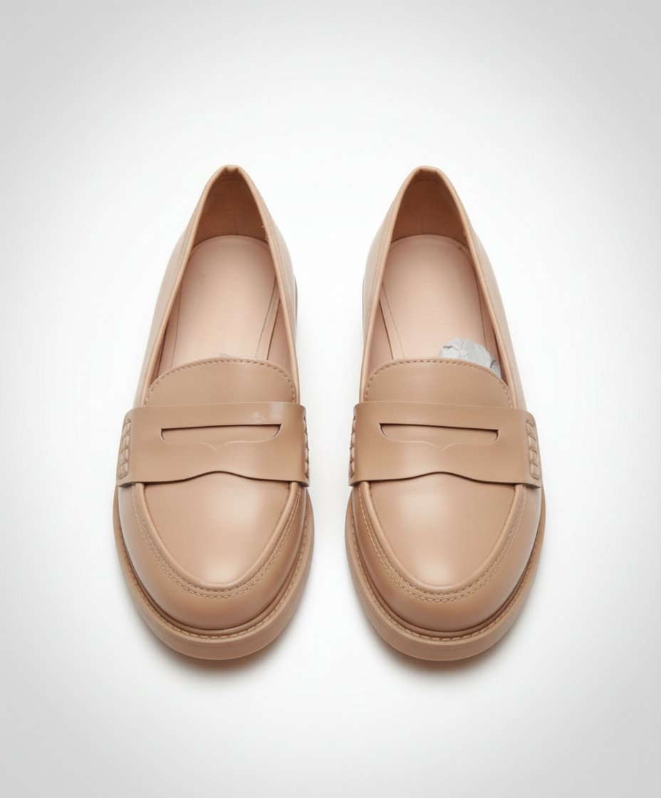 Mocassins beiges