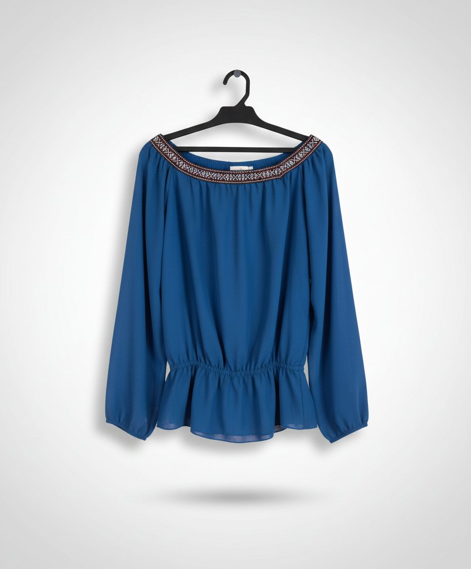 Chemise bleue trop classe