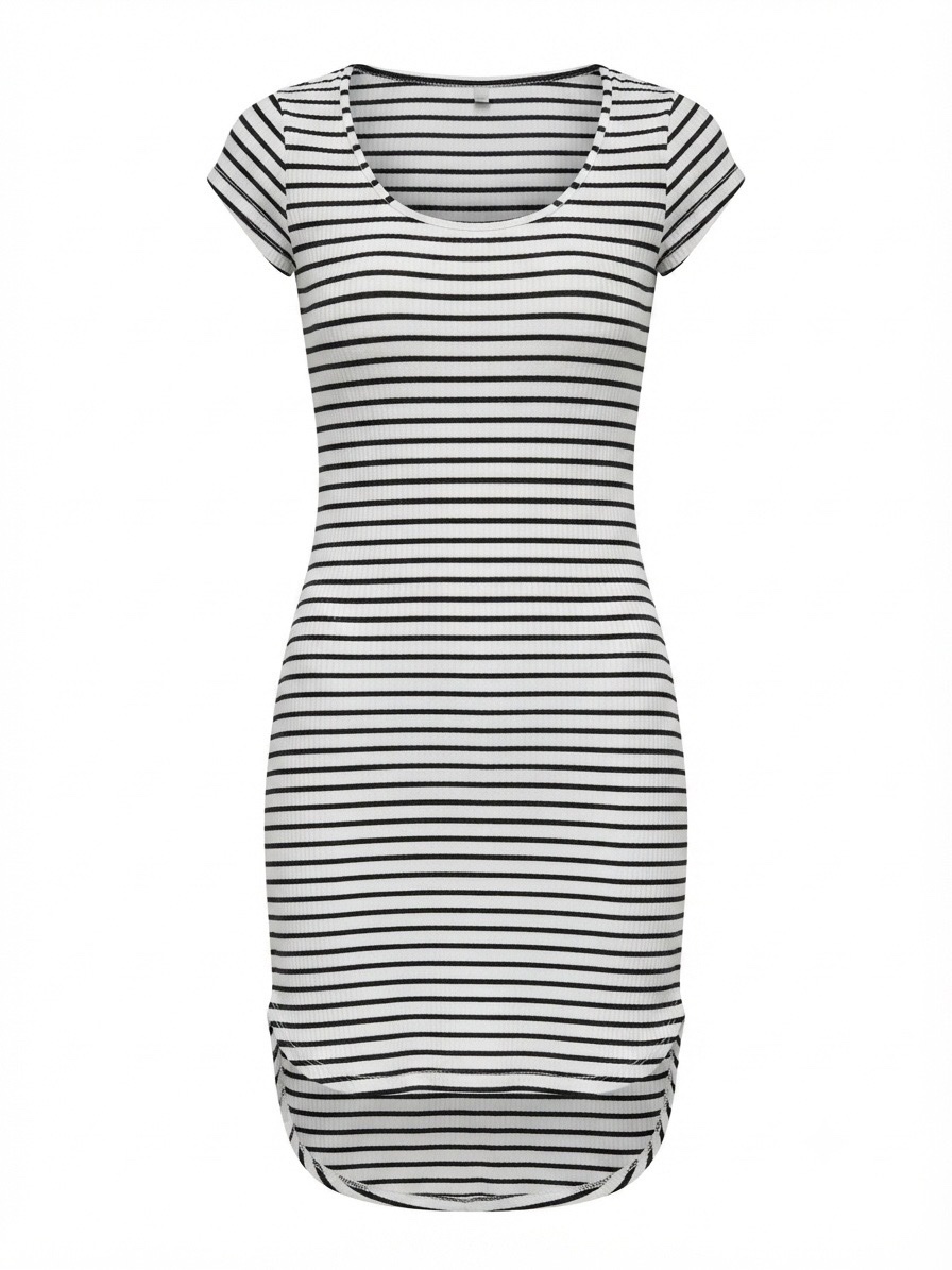 Robe rayée