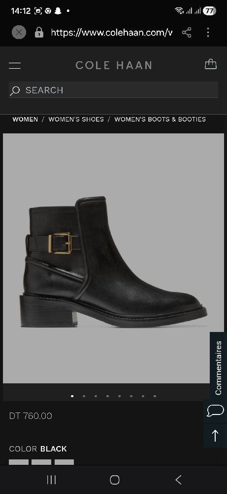 Bottines a boucles COLE HAAN
