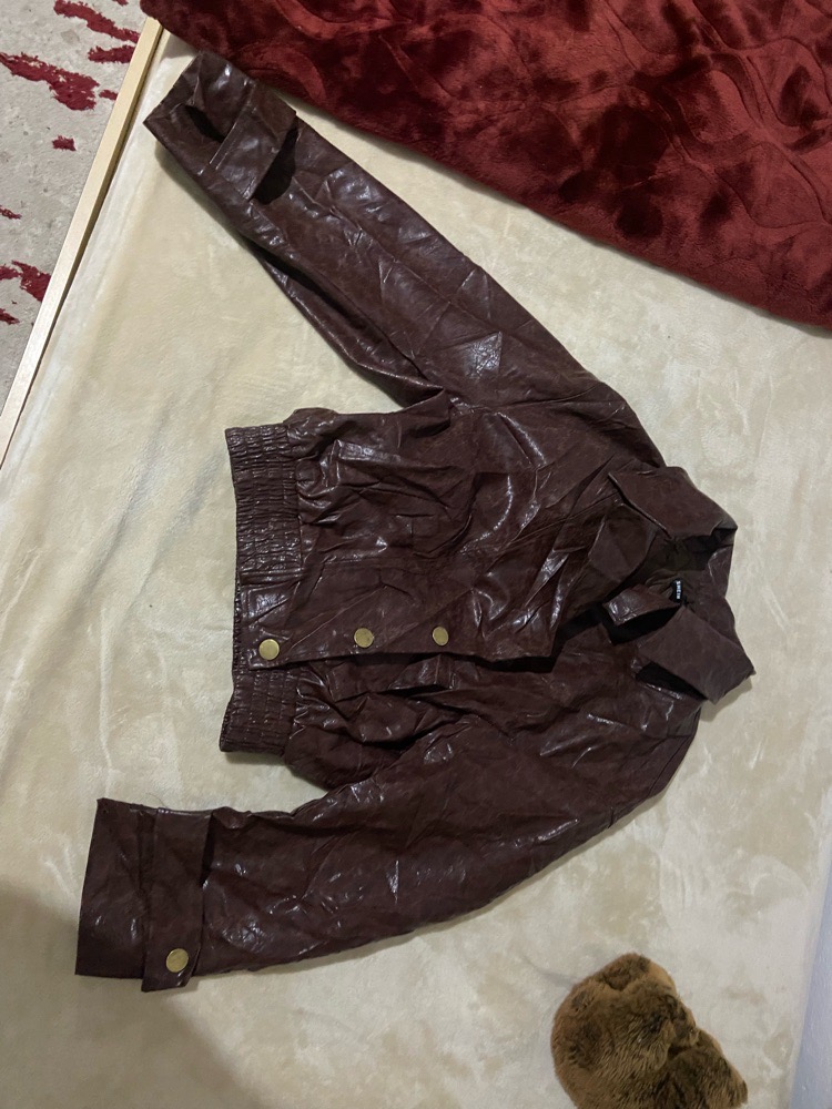 Jacket simili cuire