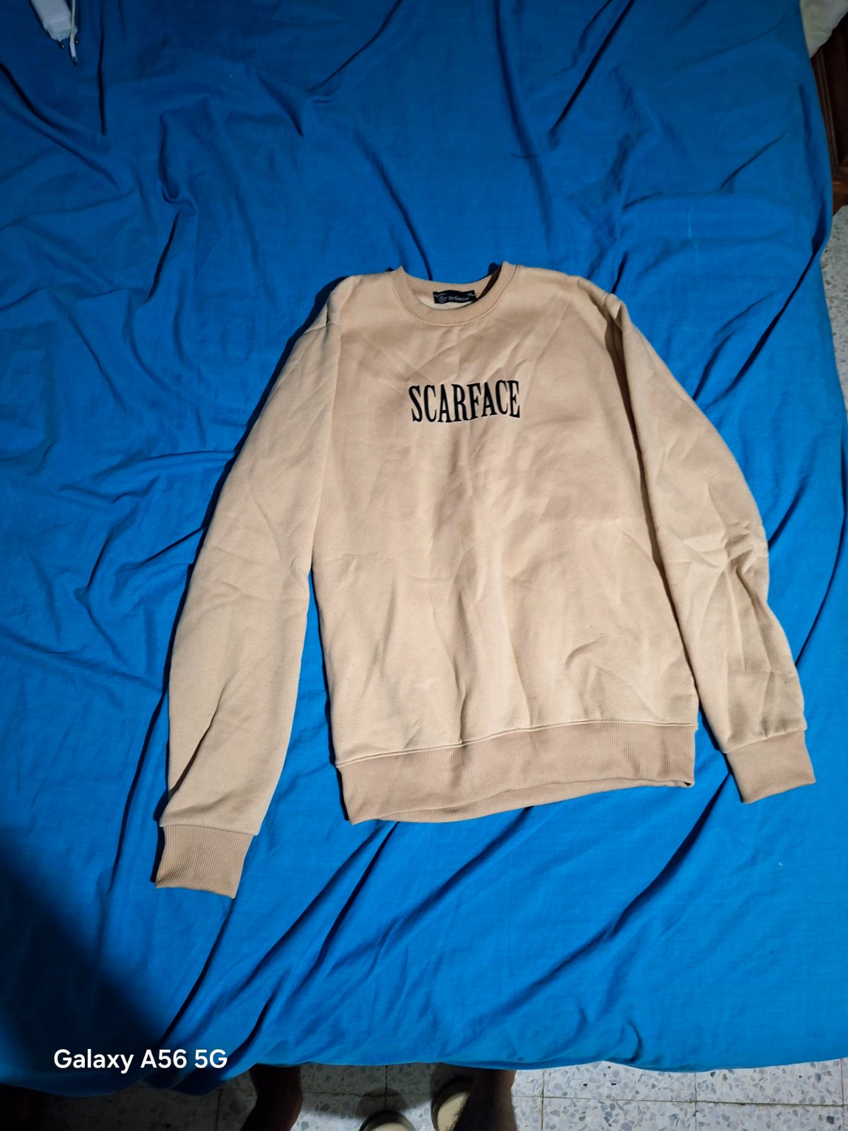 Pull beige🤍🩵 too classy