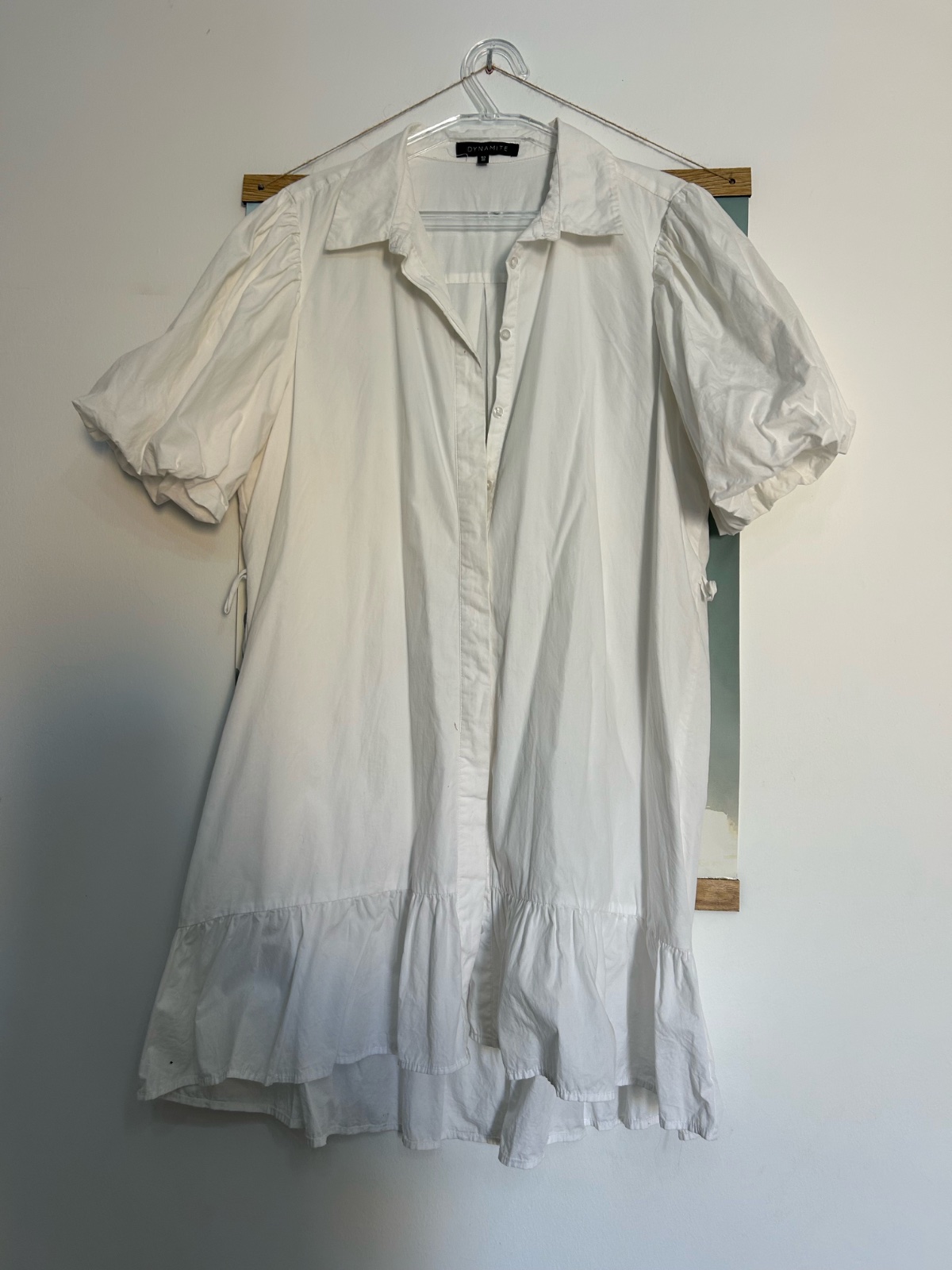 Lot de deux robes blanches