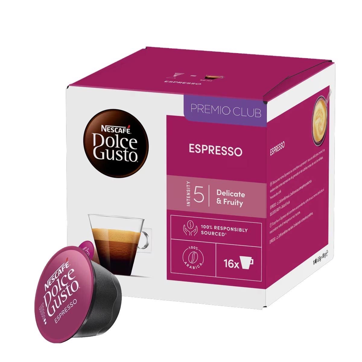Capsule nescafé Dolce Gusto
