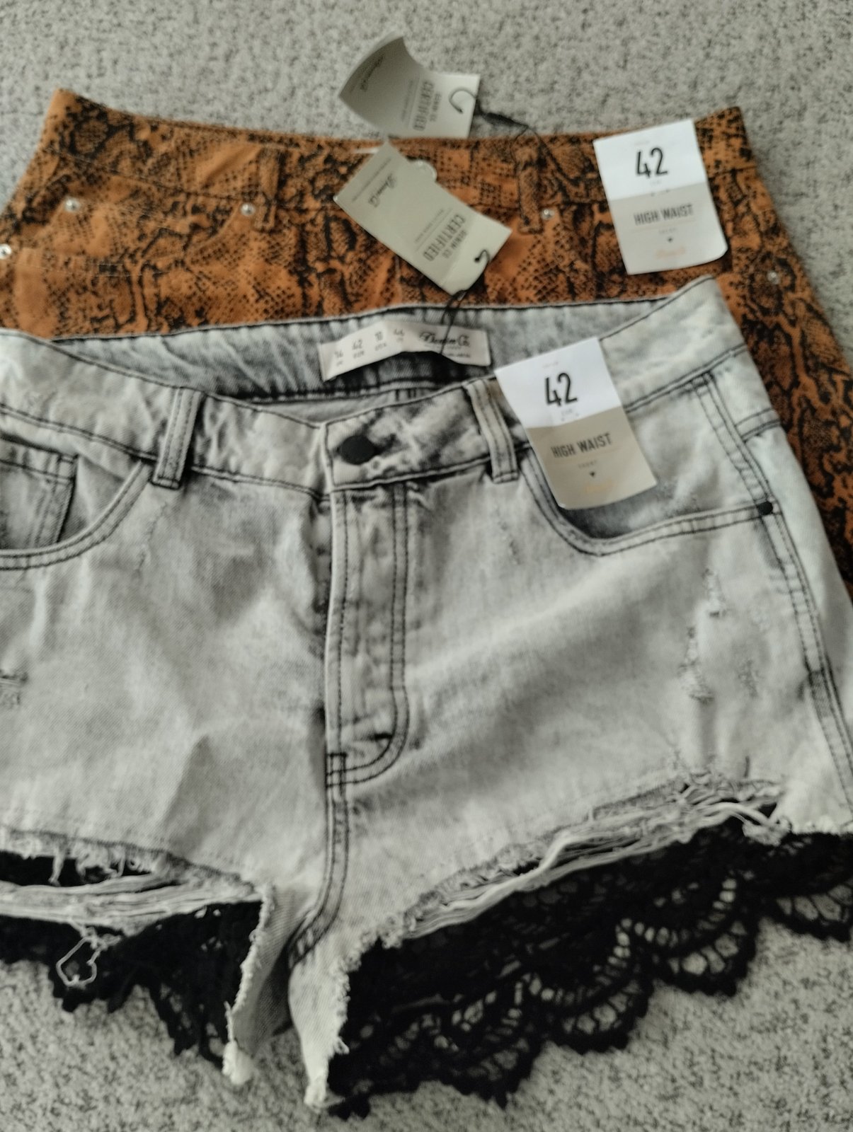 Short et mini jupe jean 🥂