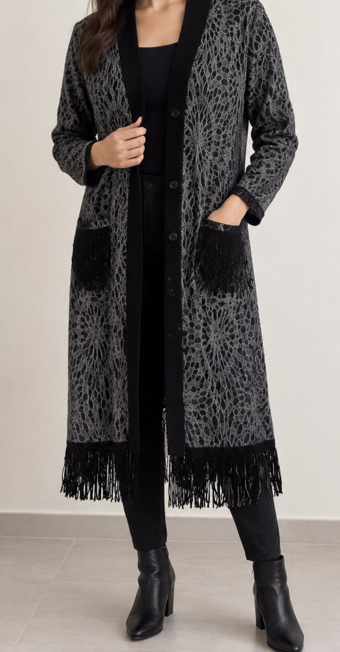 Gilet longue 🖤🩶