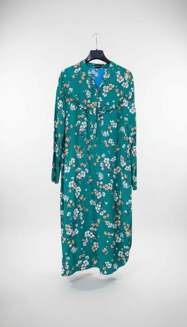 Robe chemise fleurie 💚
