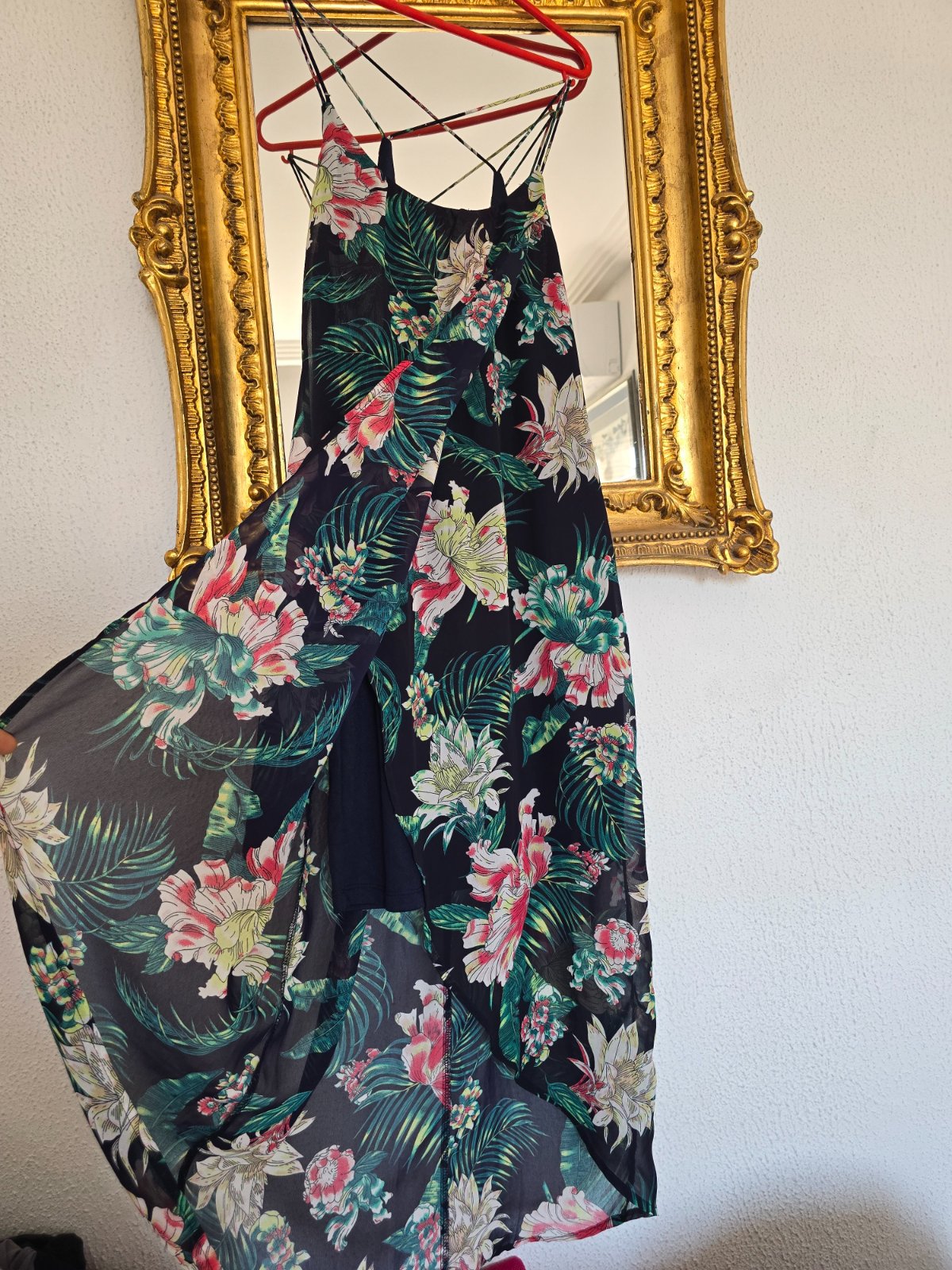 Robe d'été coupe High-Low Romwe
