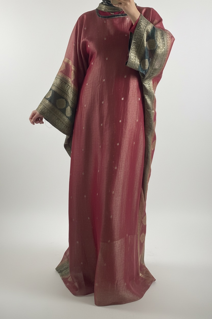 Aabaya avec fond de robe