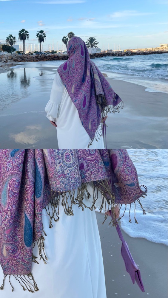 Deux foulard pashmina