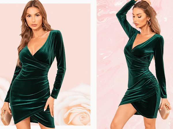 Jolie robe velour