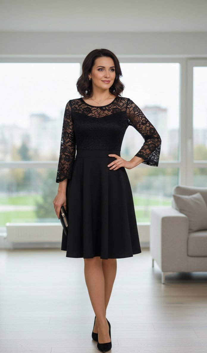 Robe noir Taille M