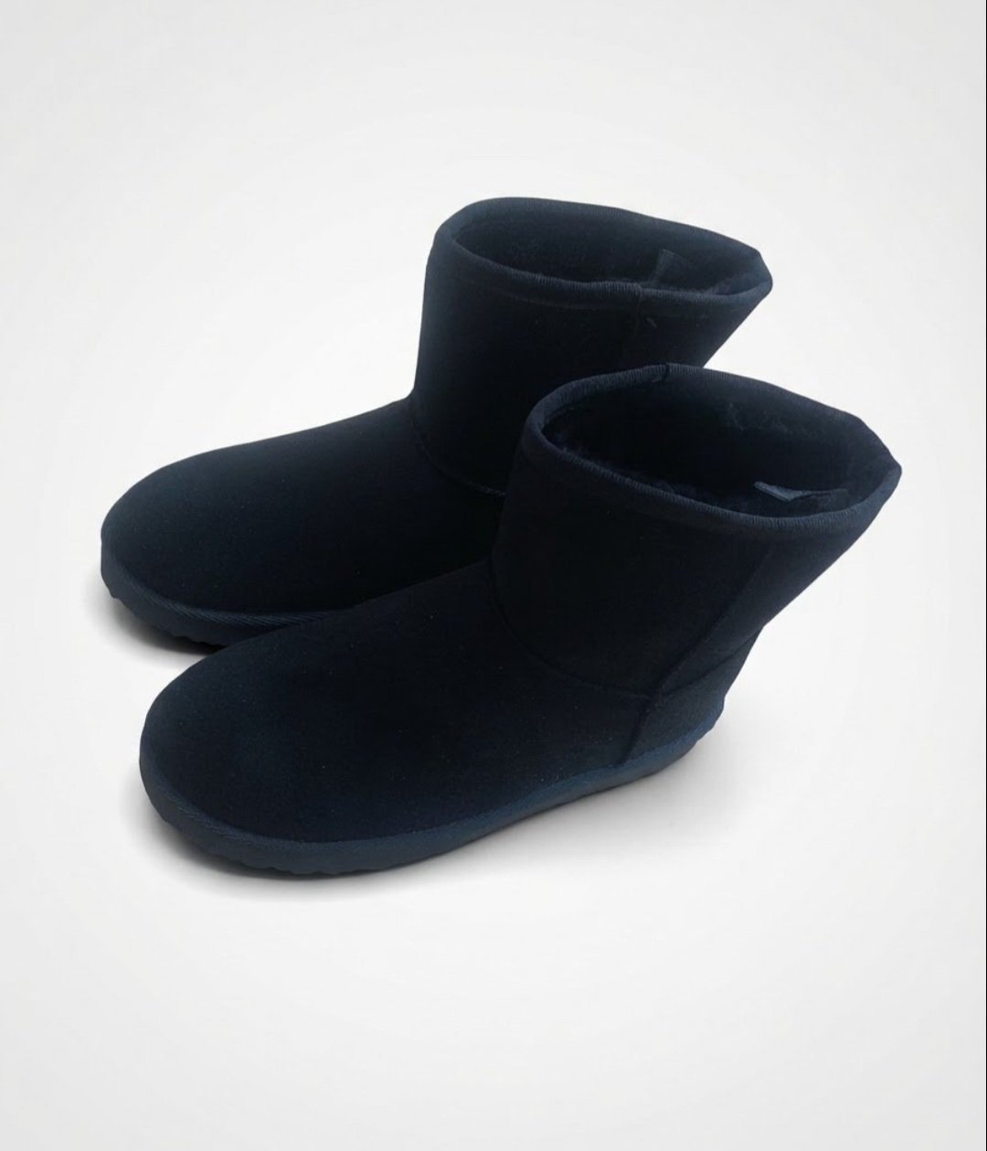 Bottines noires fourrées – Confortables et tendance