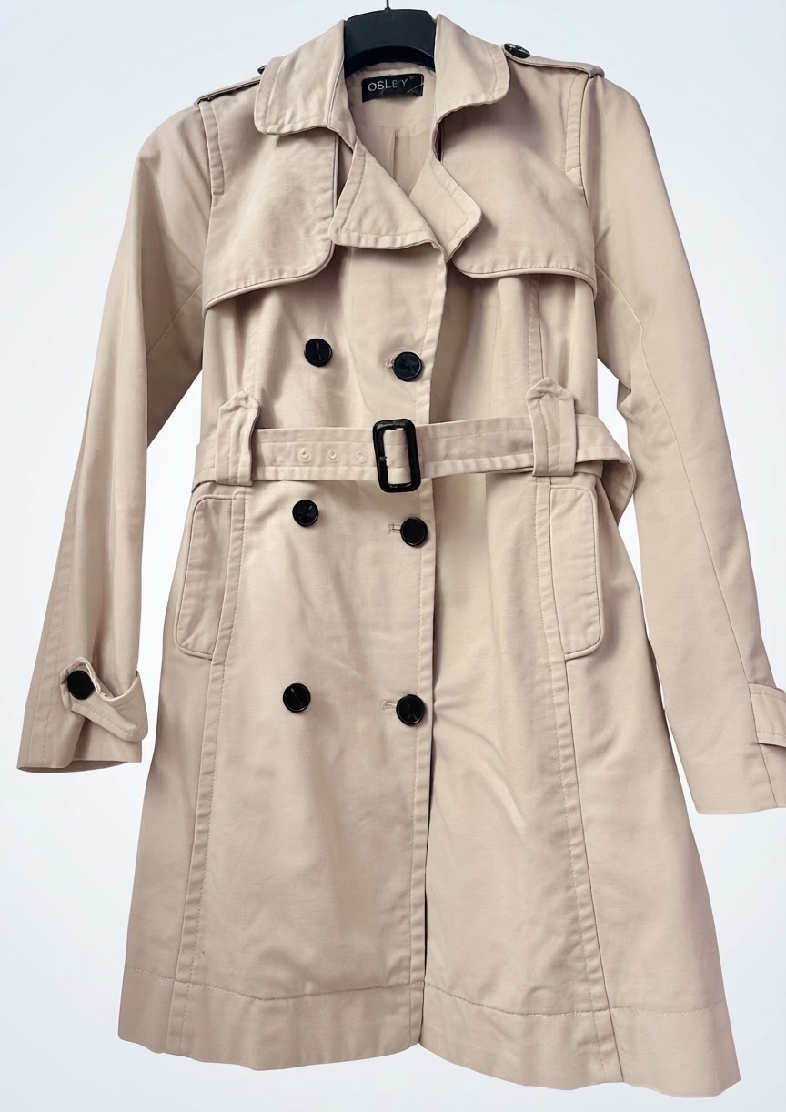 Trench\-coat beige élégant 🤍