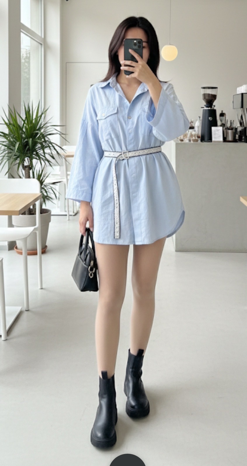 Une robe oversize 
