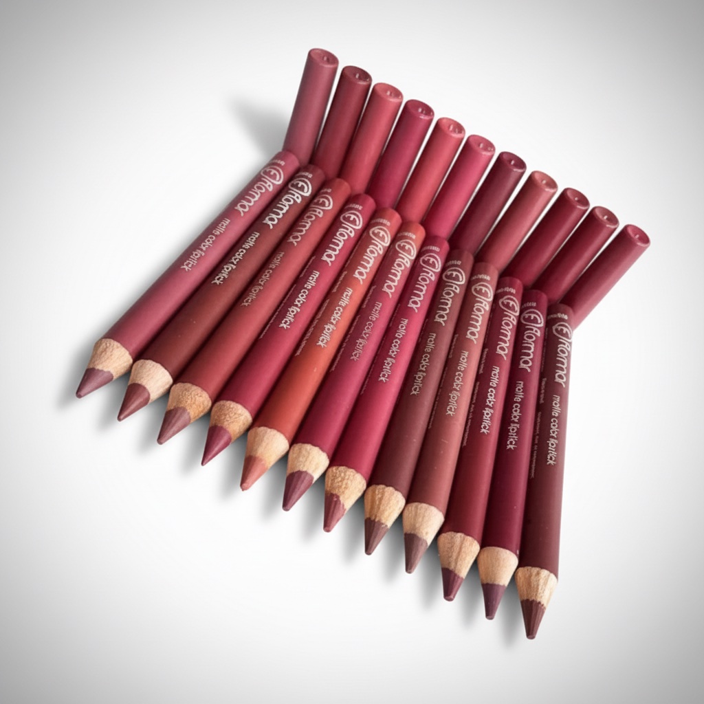 Pack 12 crayon a levre 