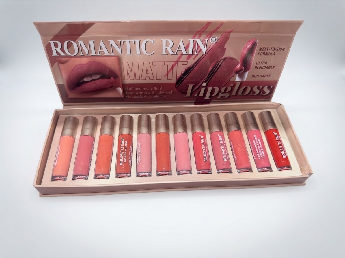 Coffret 12 gloss matte 
