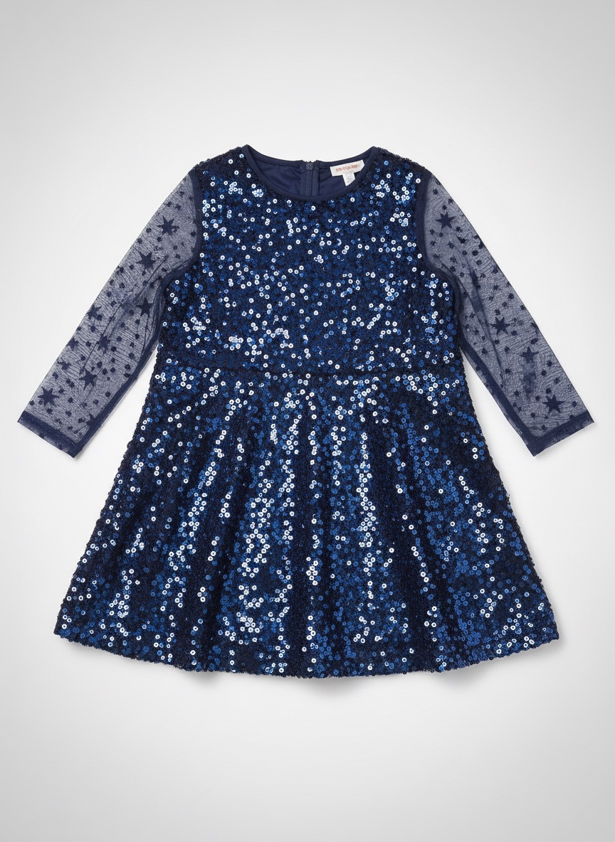 Robe sequin pour fillette